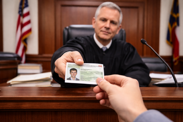 Judge revokes license